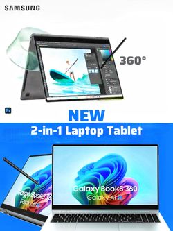 💻 🔥 Samsung Galaxy Book5 Pro 360 Bundle - RGB Wireless Keyboard & Mouse— 16” 3K AMOLED | 2-in-1 Touchscreen | S-Pen | Brand New Book 5 🔥
