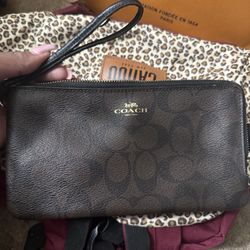 Coach wristlet