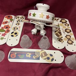 Little Boy’s Room Fan Light 