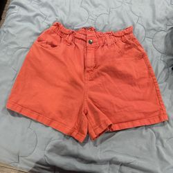 Size 10 , Orange Shorts 