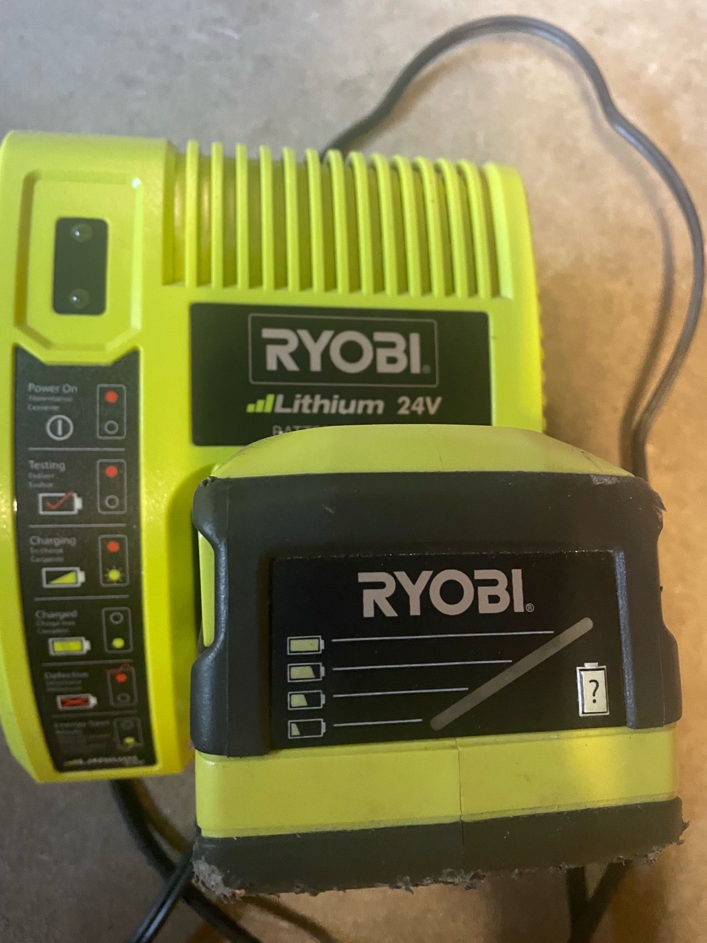 RYOBI 24v Lithium Weedeater/edger