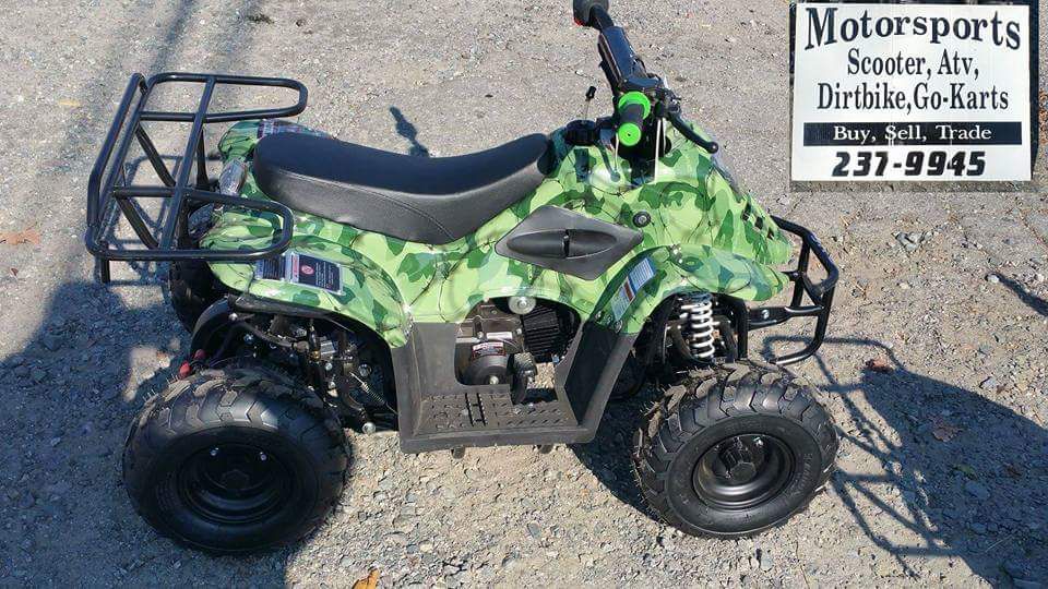 110cc four wheeler brand new many colors to choose from