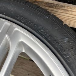 2011-2017 AUDI A7 A8 A8L S7 S8  FACTORY WHEEL RIM 9Jx20 + TIRE 265/40 R20 OEM - QOI0A1 Auto Parts
