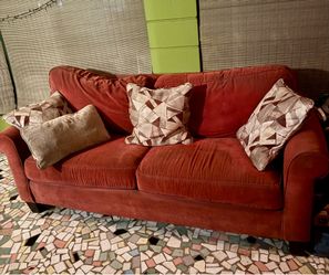 Sofa Couch with Pillows