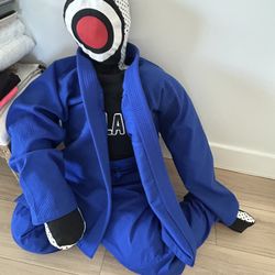 Jiujitsu Dummy Filled Up And With brand New GI