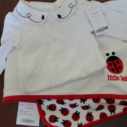 NWT Gymboree Little Lady Blanket and Onesie