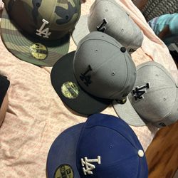 Dodger Fitted Hats MAKE OFFER