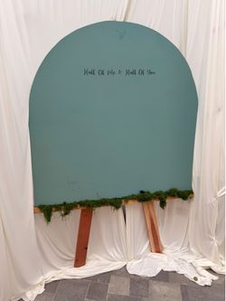 Baby shower board sign