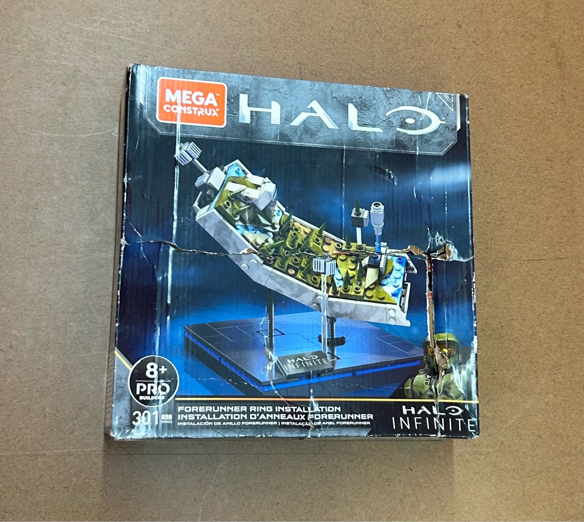 2020 MEGA Construx HALO INFINITE Forerunner Ring Installation PLAYSET 👀 (please read description)