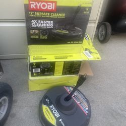 RYOBI 12 in. 2,300 PSI Electric Pressure Washers Surface Cleaner