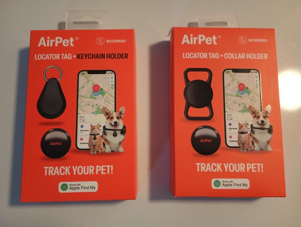 AIRPET LOCATOR TAG TRACKER-(WORKS WITH APPLE FIND MY) - $12 (Harahan)