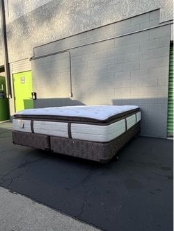 King size mattress and frame
