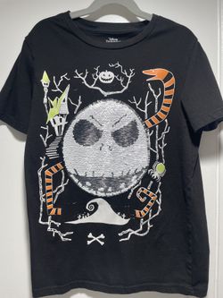 Nightmare Before Christmas Shirt Youth Large