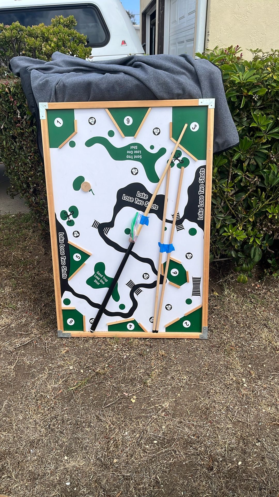 Pocket Golf table top game