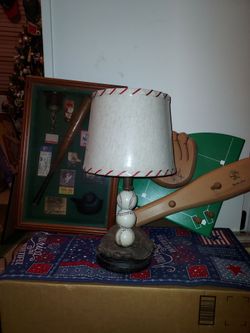 BASEBALL LAMP PLUS