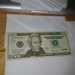 2009 $20.00 US STAR NOTE