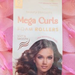 Mega curls foam rollers