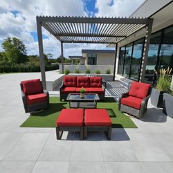 Patio furniture 6 pieces available delivery