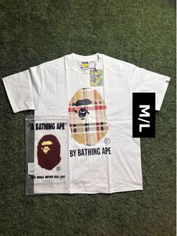 White Bape T Collab