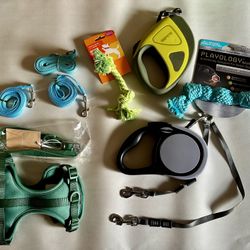 New! Assorted Dog leashes / Toys / Collars