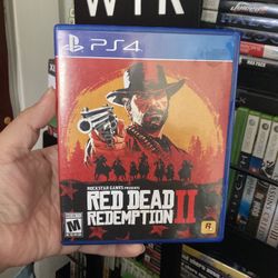 Red Dead Redemption 2 PS4 CIB Tested (read The Description)