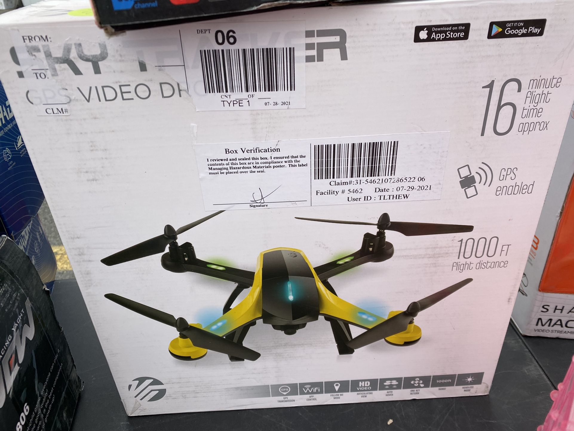 GOS Video Drone With Camera