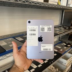 iPad Mini 6 64GB Wifi Only Model Purple - Financing Available at Best Deal Office!