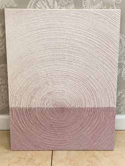 Abstract Textured Canvas Wall Art- 24 1/4” x 36” - $99 OBO