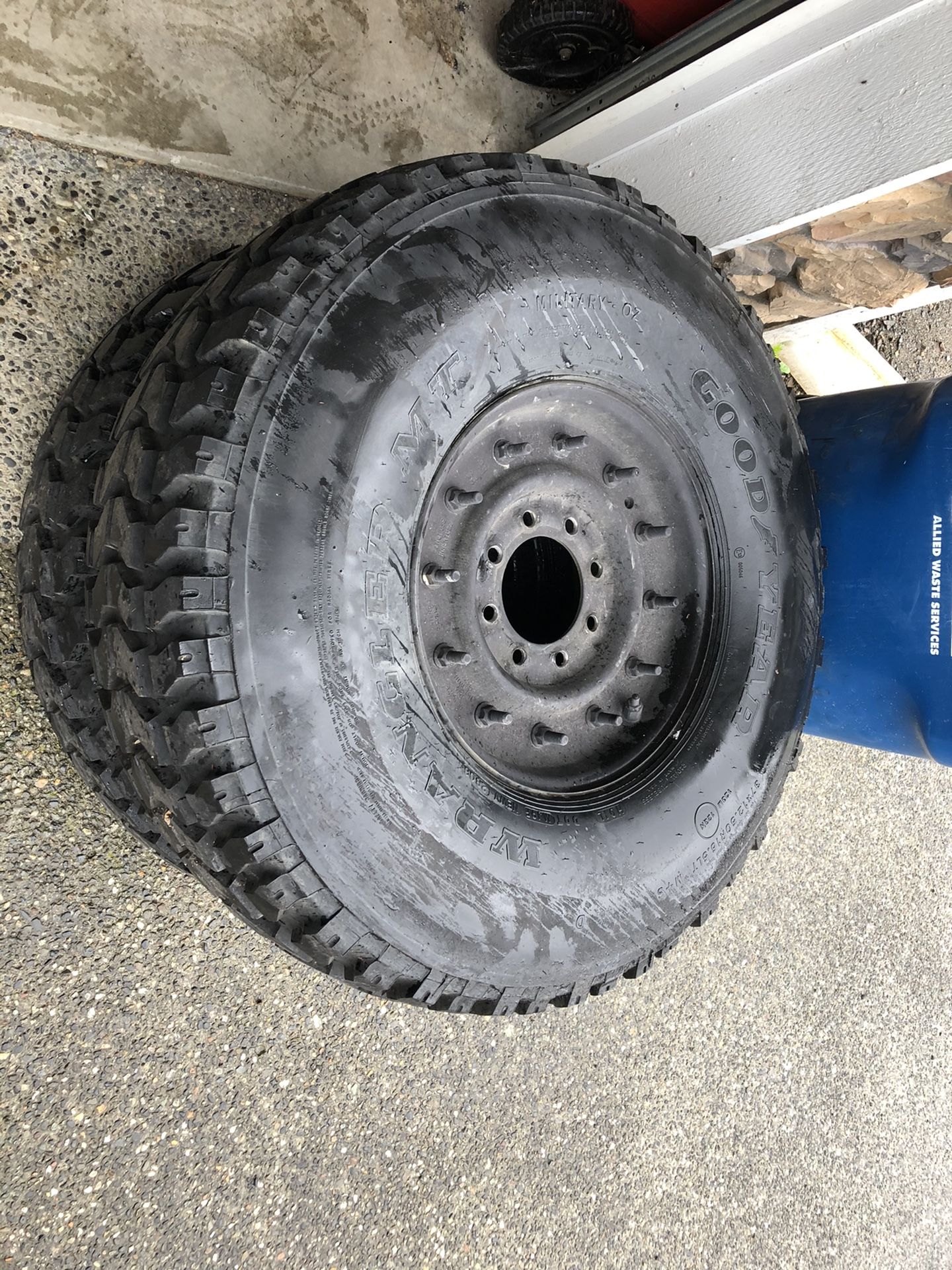 H1 Humvee wheels