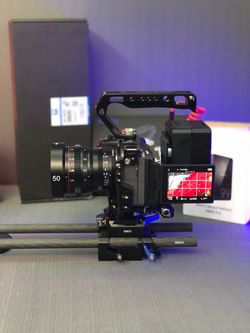 Sony FX3A Full-Frame Cinema Camera Professionally rigged with continuous power