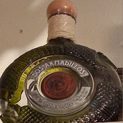 Dos Armadillo Tequila Bottle