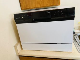 COMFEE’ Countertop Portable Dishwasher  White