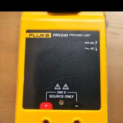 Fluke PRV240-Proving Unit Tested