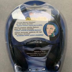 Labtec Axis-502 Stereo Headset W/microphone
