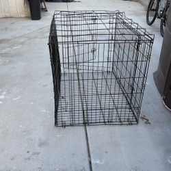 Dog Cage Black 
