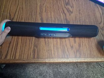 Bluetooth Soundbar Speaker w/ changing LED Lights- OBO