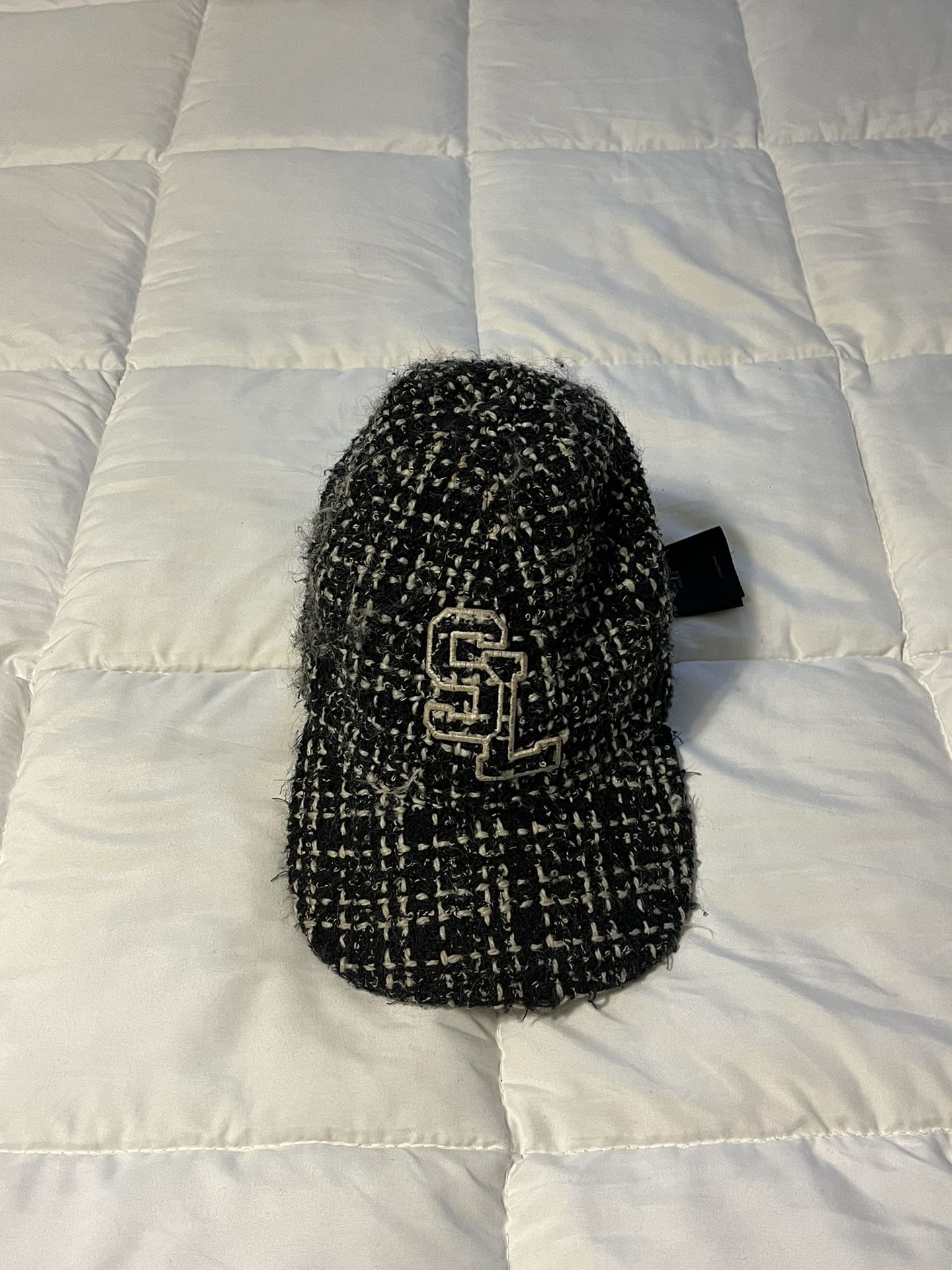 Yves Saint Laurent (YSL) tweed Hat