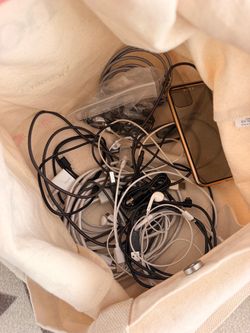 Free misc cables and phone wires
