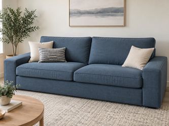 IKEA KIVIK 3-Seat Sofa – Gray – Great Condition