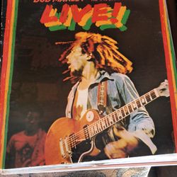 Original Bob Marley Live Original Album Vinyl 