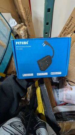 Peteme PS-1602 WiFi Outdoor Socket Works w/IFTTT, Amazon Alexa, Google Assistant