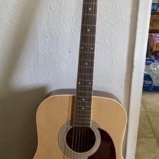 Burswood Acoustic Guitar & Case