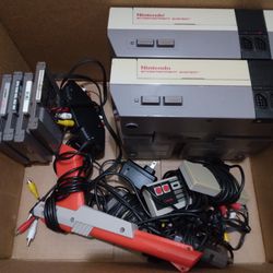 Box of Nintendo Parts