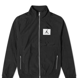 NEW Nike Air Jordan Essential Statement Warmup Flight Jacket (Black) - Men’s Large
