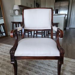 Vintage Wooden Armchair
