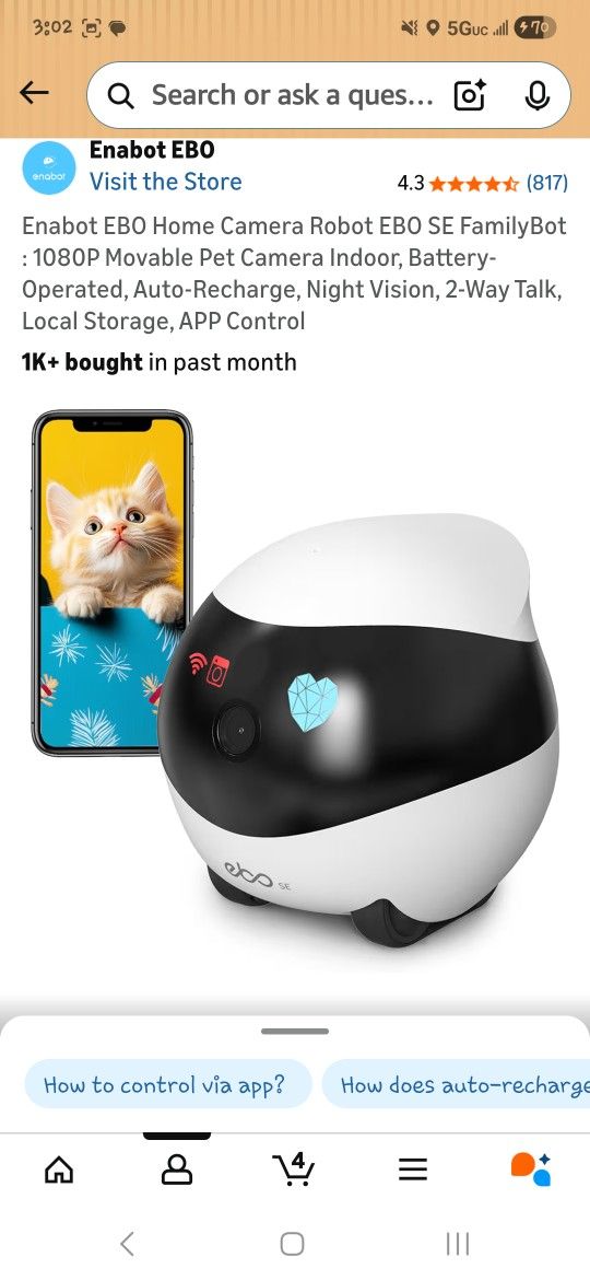 Enabot EBO Home Camera