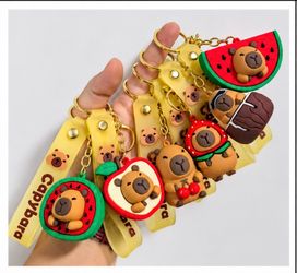 Capybara keychains
