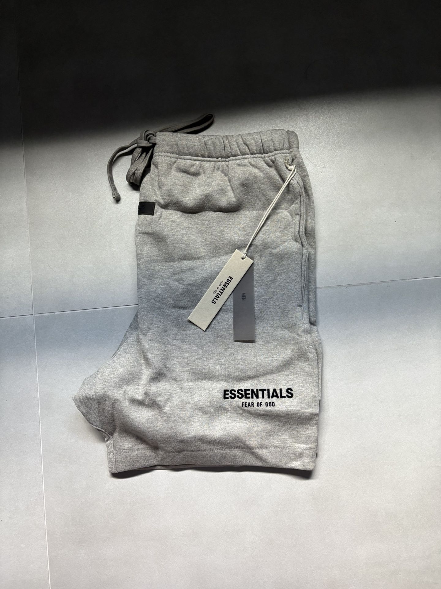 Essentials Dark oatmeal shorts