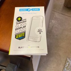 iPhone X tempered glass display guard