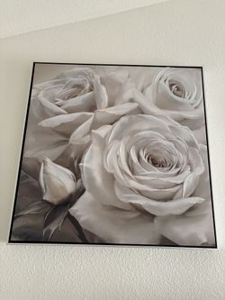 Flower Canvas Painting (x2)